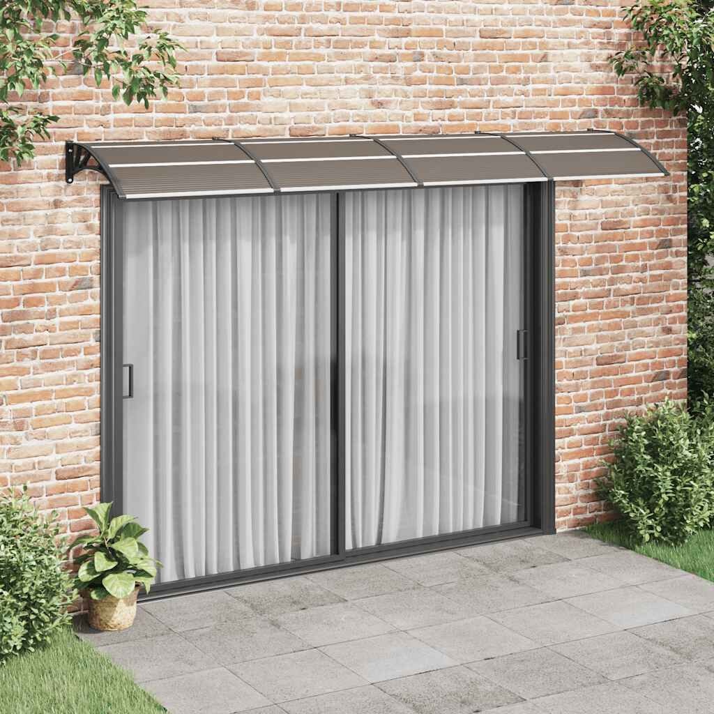 Deurluifel 350x75cm Zwart/Transparant - 34% Korting