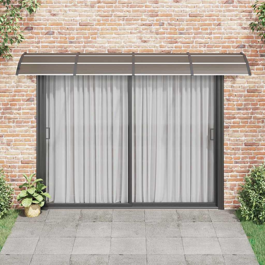 Deurluifel 350x75cm Zwart/Transparant - 34% Korting