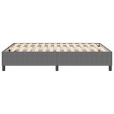 Boxspring Bed Lichtgrijs 140x190 cm Katoen - 34% Korting!
