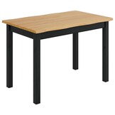 Zwarte Eettafel Grenenhout (54% Korting)