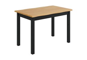 Zwarte Eettafel Grenenhout (54% Korting)