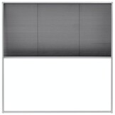 Plissé raamhor 120x120 cm - Houd insecten buiten
