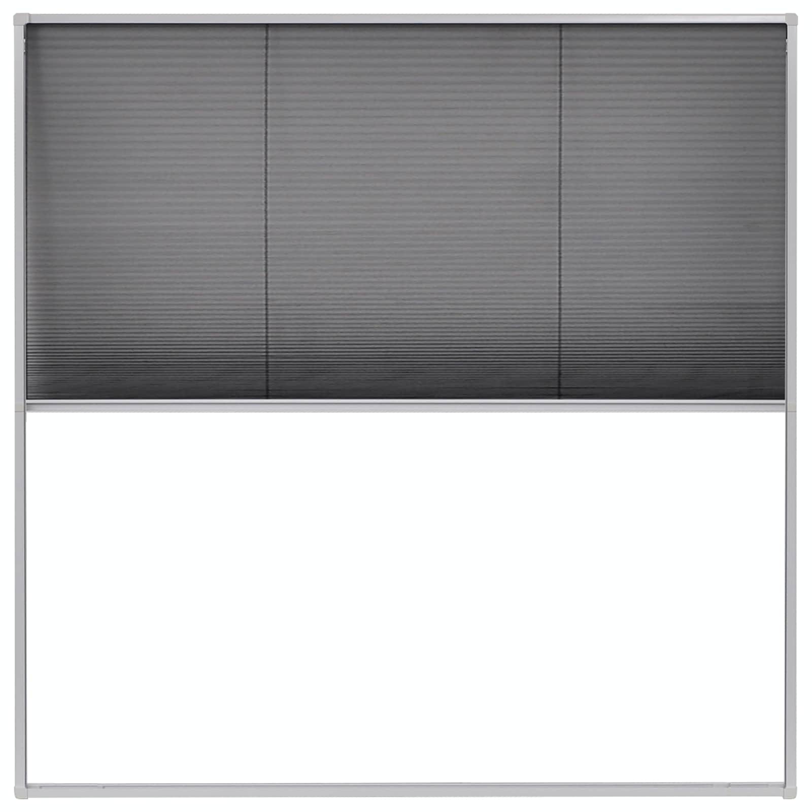 Plissé raamhor 120x120 cm - Houd insecten buiten
