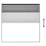 Plissé raamhor 120x120 cm - Houd insecten buiten