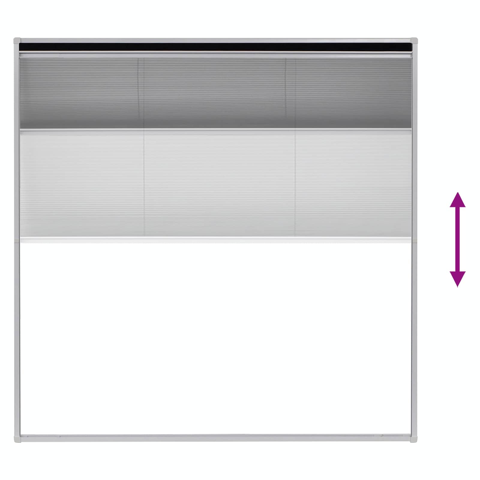 Plissé raamhor 120x120 cm - Houd insecten buiten