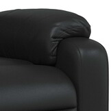 Verstelbare Massagestoel Kunstleer Zwart - 35% Korting