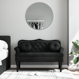 Bankje met Kussens 120,5cm - 59% Korting