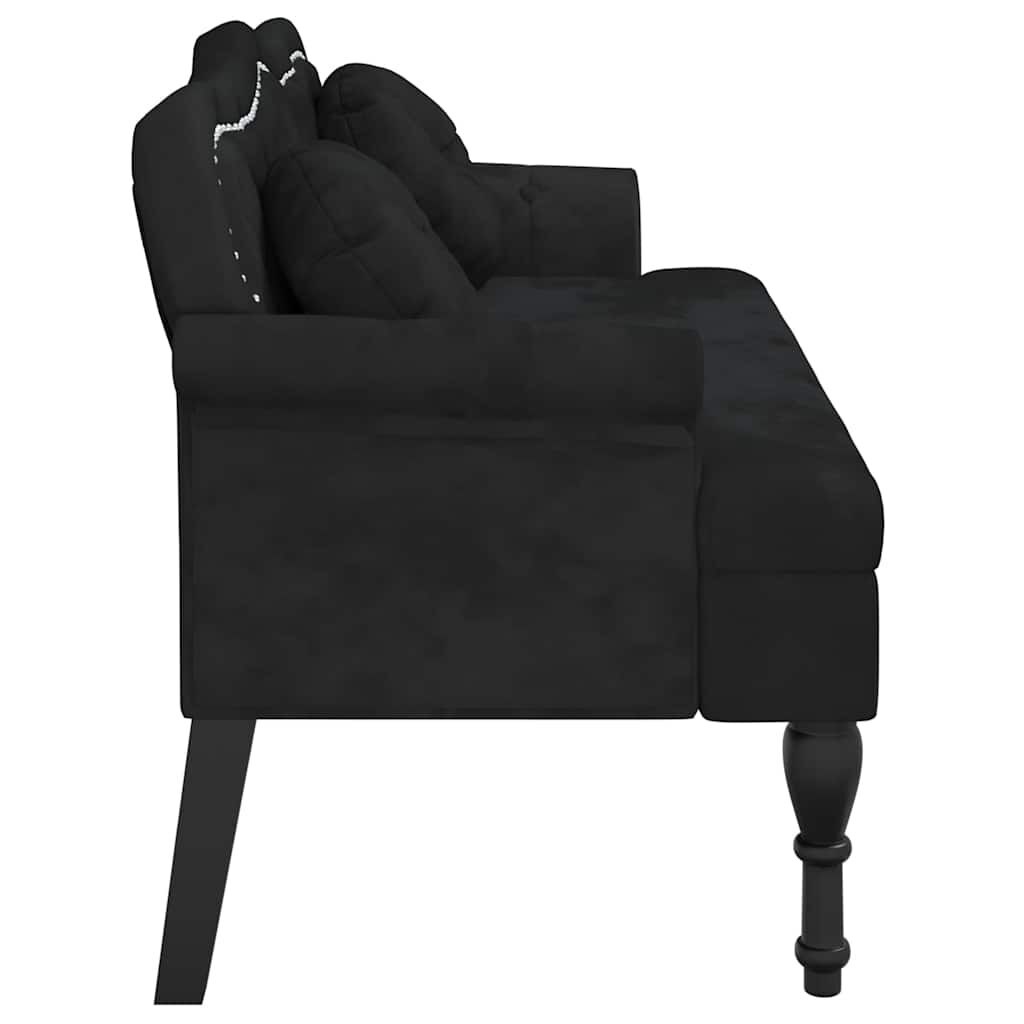 Bankje met Kussens 120,5cm - 59% Korting