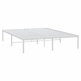 vidaXL Wit Metalen Bedframe 160x200 cm - 34% Korting!