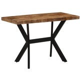 Eettafel 110x55x75 cm Massief Mangohout met 35% Korting