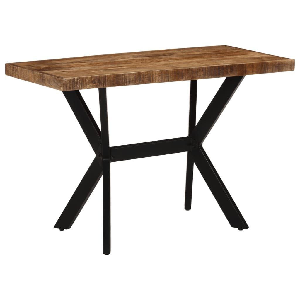 Eettafel 110x55x75 cm Massief Mangohout met 35% Korting