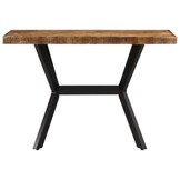 Eettafel 110x55x75 cm Massief Mangohout met 35% Korting