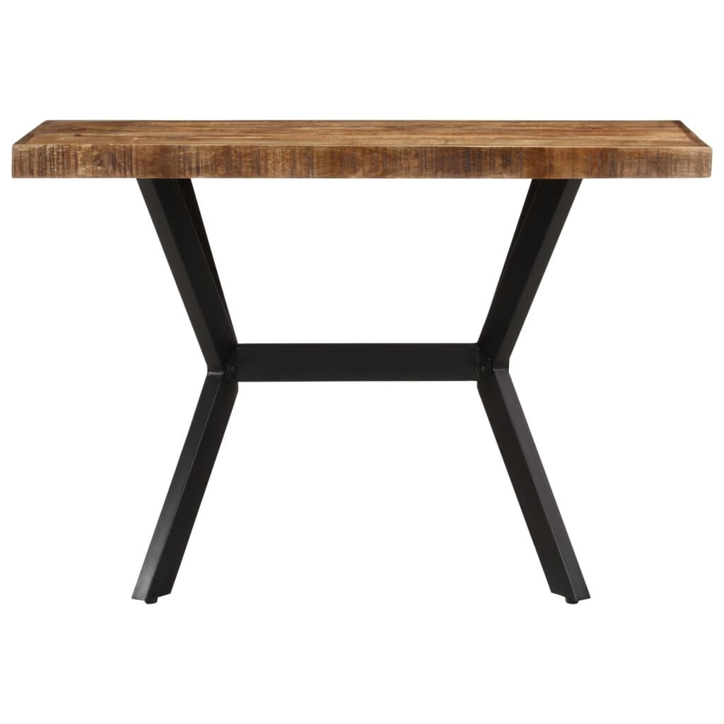 Eettafel 110x55x75 cm Massief Mangohout met 35% Korting
