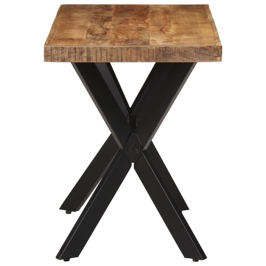 Eettafel 110x55x75 cm Massief Mangohout met 35% Korting