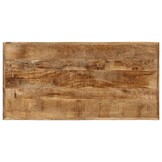 Eettafel 110x55x75 cm Massief Mangohout met 35% Korting