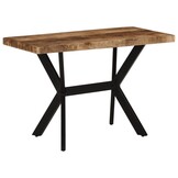 Eettafel 110x55x75 cm Massief Mangohout met 35% Korting