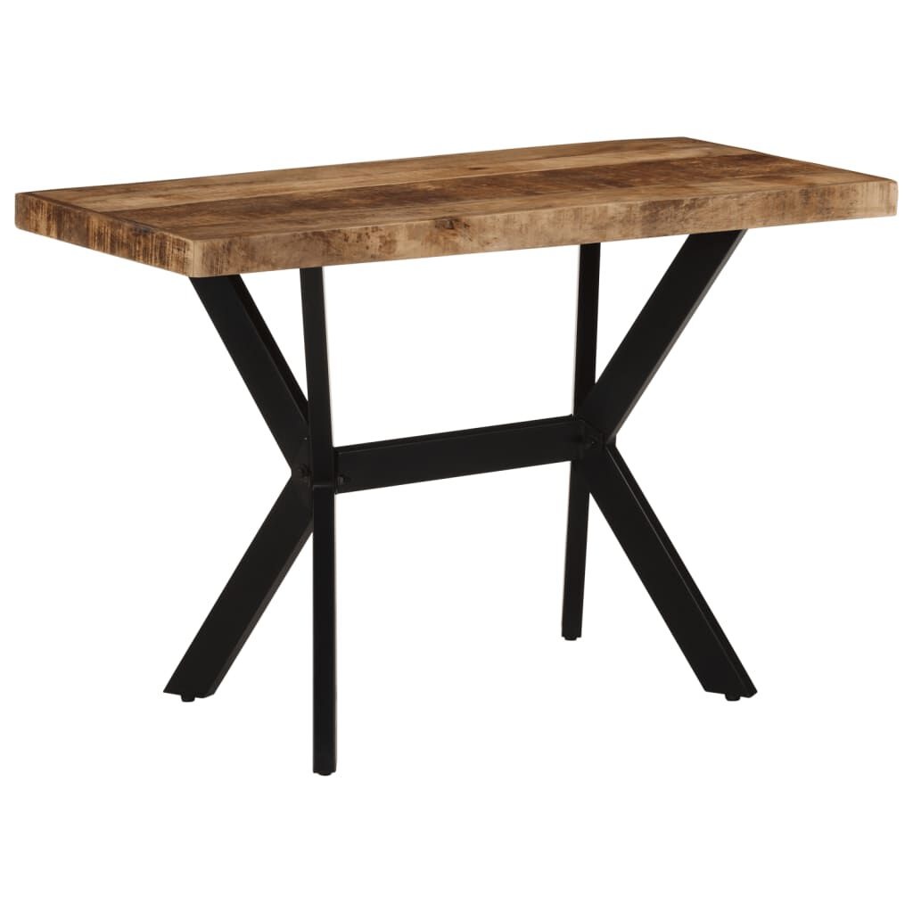 Eettafel 110x55x75 cm Massief Mangohout met 35% Korting