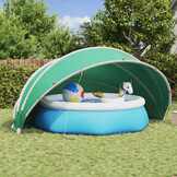 vidaXL Pooldome Zeegroen - 500x500x236cm - 35% Korting