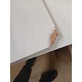 Dressoir 80x36x75 cm Bewerkt Hout Wit - 59% Korting!