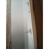 Dressoir 80x36x75 cm Bewerkt Hout Wit - 59% Korting!