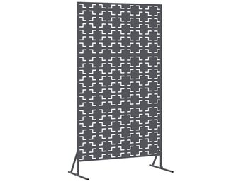 Privacyscherm Staal Antraciet 100x50x180cm - 54% Korting!