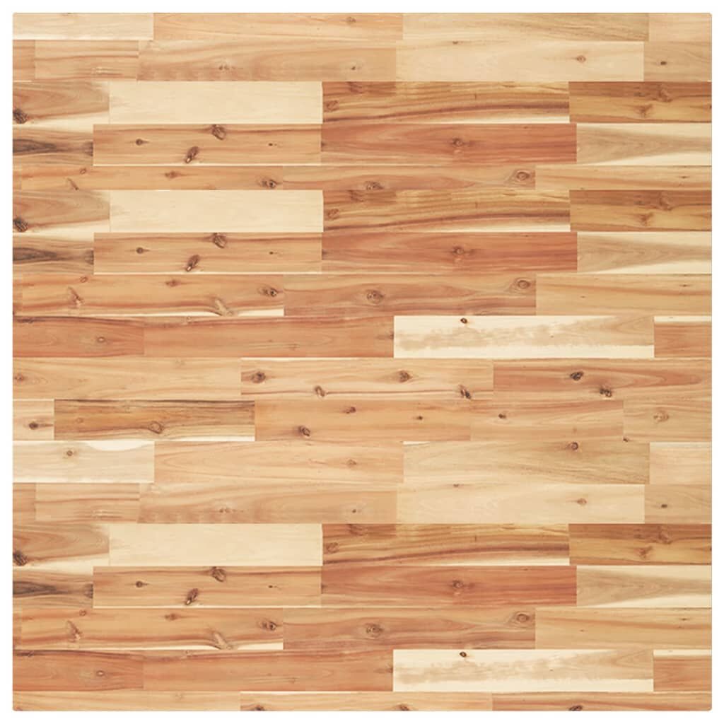 Acaciahouten Tafelblad Vierkant 90x90 cm - 54% Korting