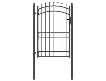 Hekdeur Vergrendelbaar Grijs Staal 104x147 cm - 54% Korting
