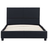 vidaXL Zwart Kunstleren Bedframe 90x200 cm - 59% Korting