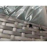 vidaXL 8-delige Loungeset Poly Rattan Kussens - Grijs (55% Korting)