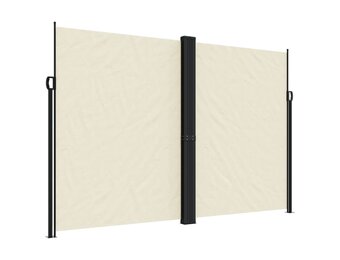 Uittrekbaar Windscherm Crèmekleurig 220x1000 cm - 35% Korting