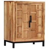 VidaXL Dressoir Massief Acaciahout Bruin 60x35x76 cm - 35% Korting