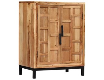 VidaXL Dressoir Massief Acaciahout Bruin 60x35x76 cm - 35% Korting