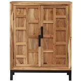VidaXL Dressoir Massief Acaciahout Bruin 60x35x76 cm - 35% Korting