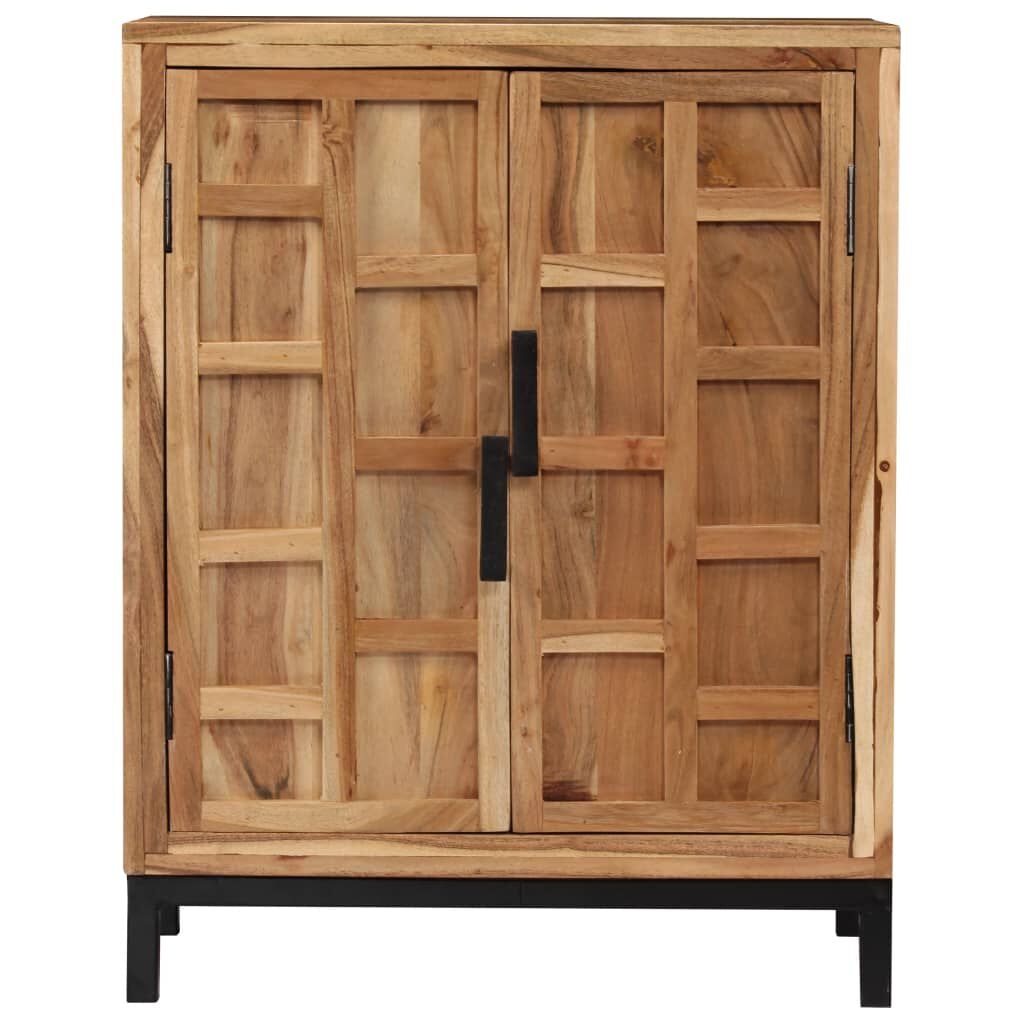 VidaXL Dressoir Massief Acaciahout Bruin 60x35x76 cm - 35% Korting