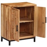 VidaXL Dressoir Massief Acaciahout Bruin 60x35x76 cm - 35% Korting