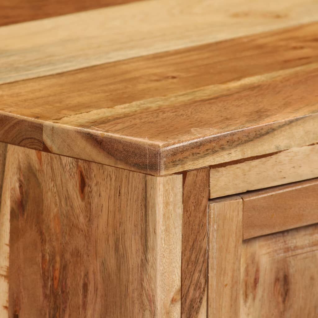 VidaXL Dressoir Massief Acaciahout Bruin 60x35x76 cm - 35% Korting