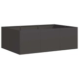 Plantenbak Staal Zwart 120x80x40 cm - 53% Korting!