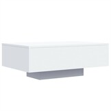Moderne Salontafel met LED-verlichting Wit - 52% Korting