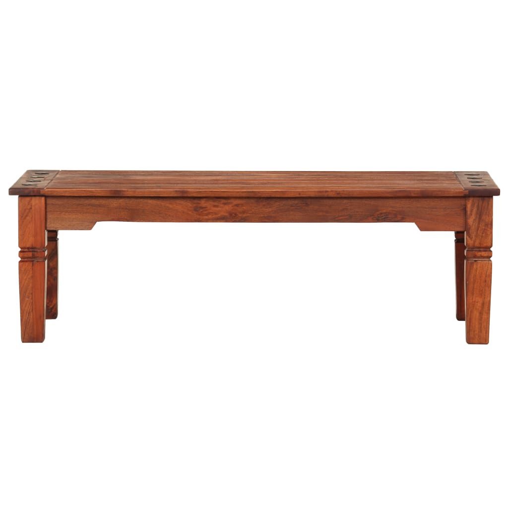 Salontafel XL massief acaciahout, donker hout - 59% Korting
