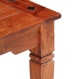 Salontafel XL massief acaciahout, donker hout - 59% Korting