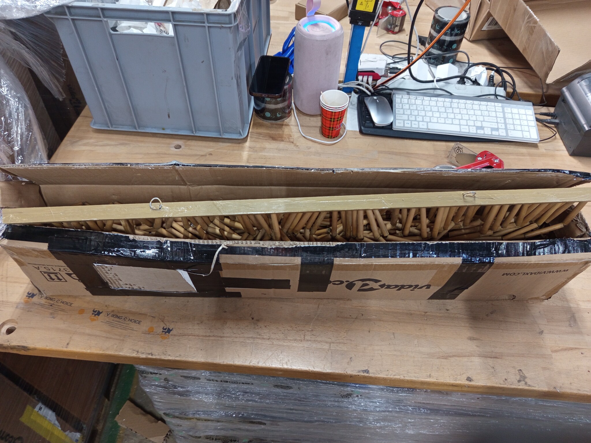 Bamboe Deurgordijn 90x200 cm - Ideaal tegen insecten