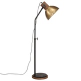 Antiek Messing Vloerlamp 25W E27 - 59% Korting!