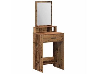 Kaptafel Oudhout 50x41x140 cm Bewerkt Hout - 34% Korting