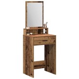 Kaptafel Oudhout 50x41x140 cm Bewerkt Hout - 34% Korting