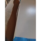 vidaXL Salontafel met LED-verlichting 50x49x40 cm wit