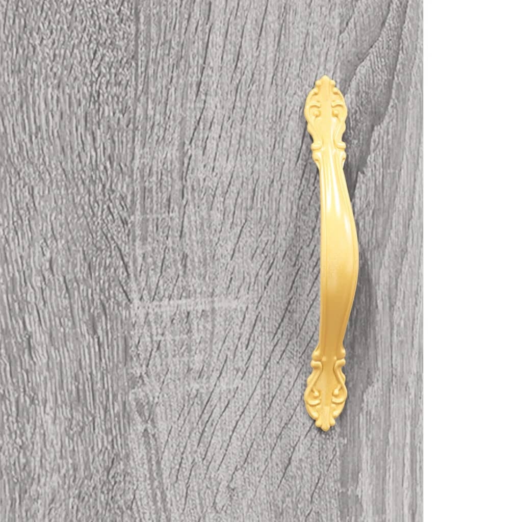 Dressoir 69,5x34x90 cm Grijs Sonoma Eikenhout met 34% Korting