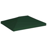 vidaXL Prieeldak 310 g/m² 4x3 m groen