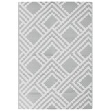 vidaXL Buitenkleed ARAKIL 160x230 cm PP grijs