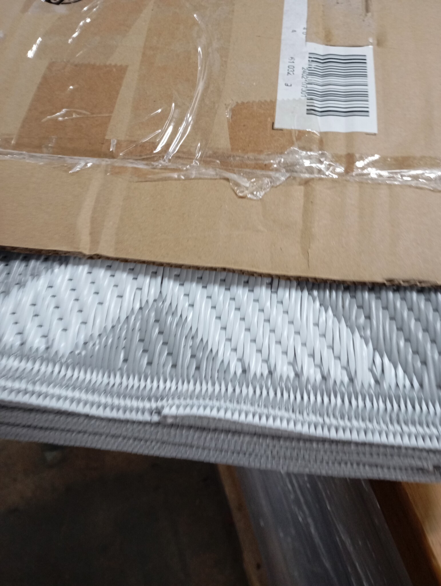 vidaXL Buitenkleed ARAKIL 160x230 cm PP grijs