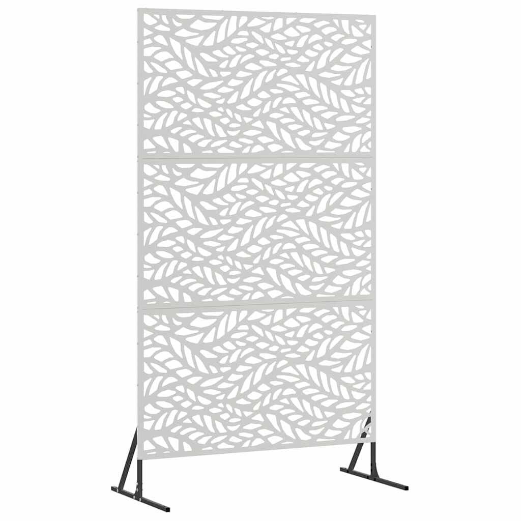 vidaXL Privacyscherm 100 x 50 x 180 cm Roestvrij staal zilver